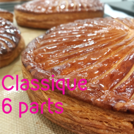 Galette des rois 2025, 6 parts